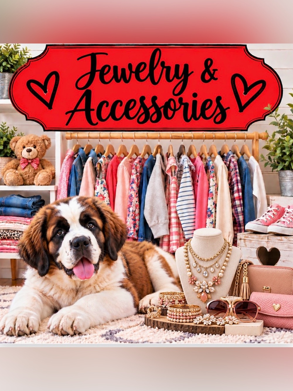 Jewelry, Hats, Makeup & more
